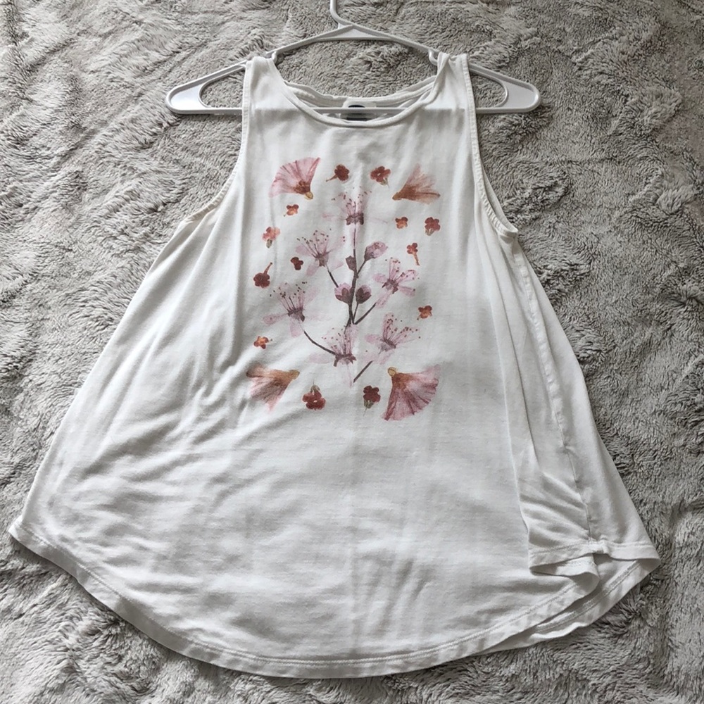 White tank top